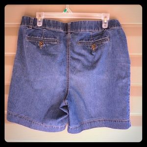 kim rogers denim shorts